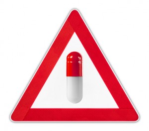Capsule Warning Sign
